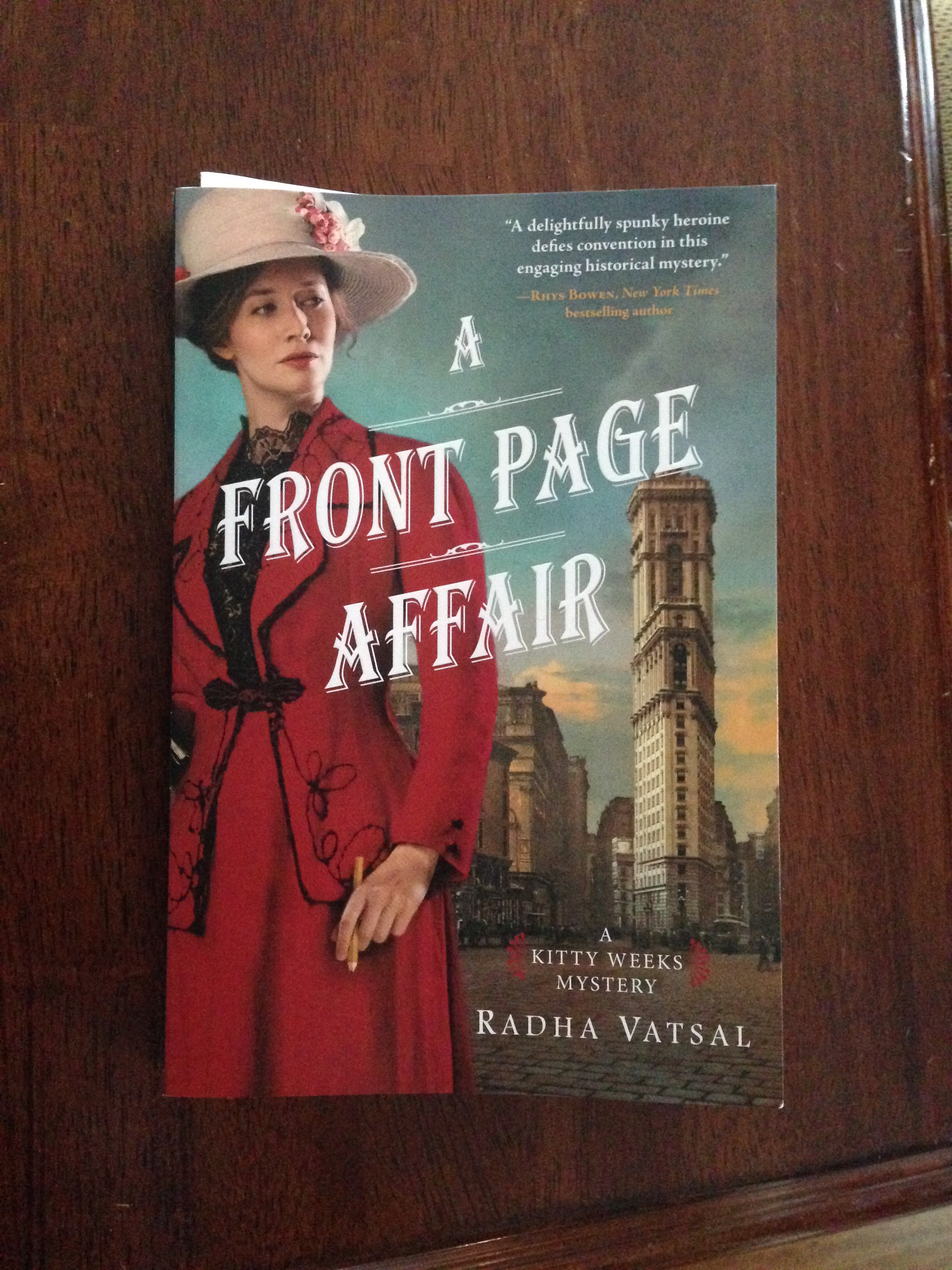 A Front Page Affair by Radha Vatsal